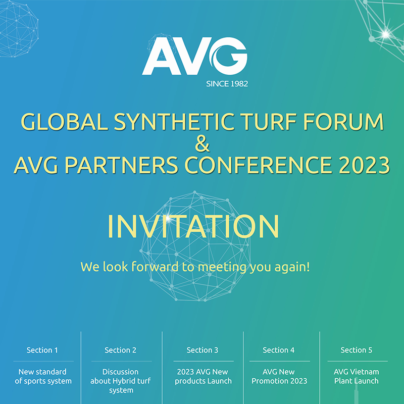 Global synthetic turf forum& AVG parrners conference 2023